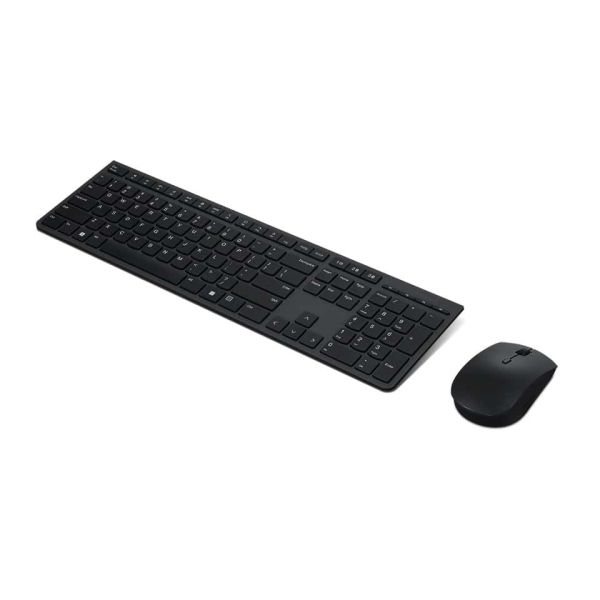 Lenovo 4X31K03968 toetsenbord Inclusief muis RF-draadloos + Bluetooth Belgisch, Engels Grijs (4X31K03935)