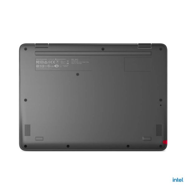 Lenovo 500e Yoga Chromebook N100 31 cm (12.2") Touchscreen WUXGA Intel® N 4 GB LPDDR5-SDRAM 32 GB eMMC Wi-Fi 6E (802.11ax) ChromeOS Grijs (82W40000MH)
