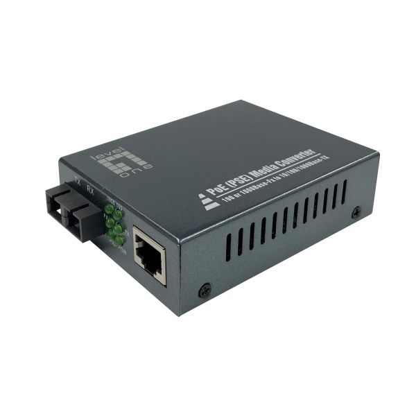 LevelOne GVT-2013 netwerk media converter 1000 Mbit/s 850 nm Multimode Grijs (GVT-2013)