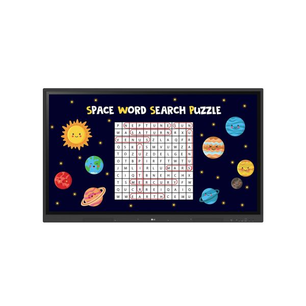LG 75TR3DK-B interactief whiteboard 190,5 cm (75") 3840 x 2160 Pixels Touchscreen Zwart (75TR3DK-B) LG 75TR3DK-B interactief whiteboard 190,5 cm (75") 3840 x 2160 Pixels Touchscreen Zwart (75TR3DK-B)