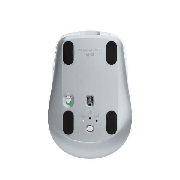 Logitech MX Anywhere 3S muis Kantoor Rechtshandig RF-draadloos + Bluetooth Laser 8000 DPI (910-006930)