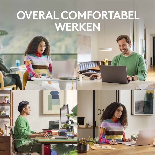 Logitech MX Anywhere 3S muis Kantoor Rechtshandig RF-draadloos + Bluetooth Laser 8000 DPI (910-006930)