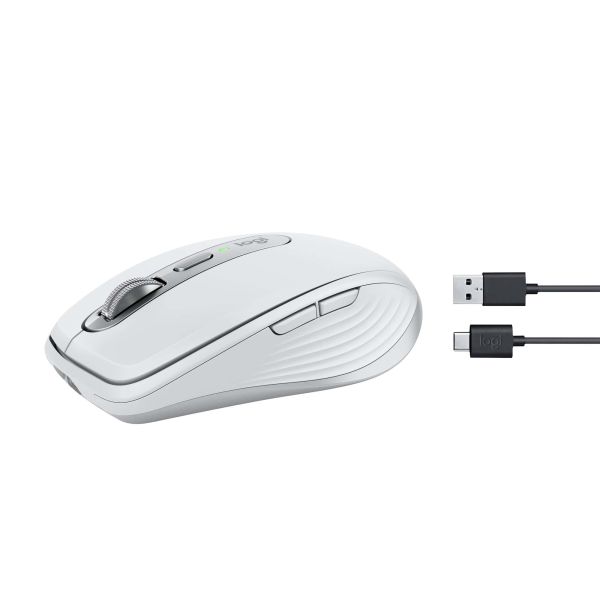 Logitech MX Anywhere 3S muis Kantoor Rechtshandig RF-draadloos + Bluetooth Laser 8000 DPI (910-006930)