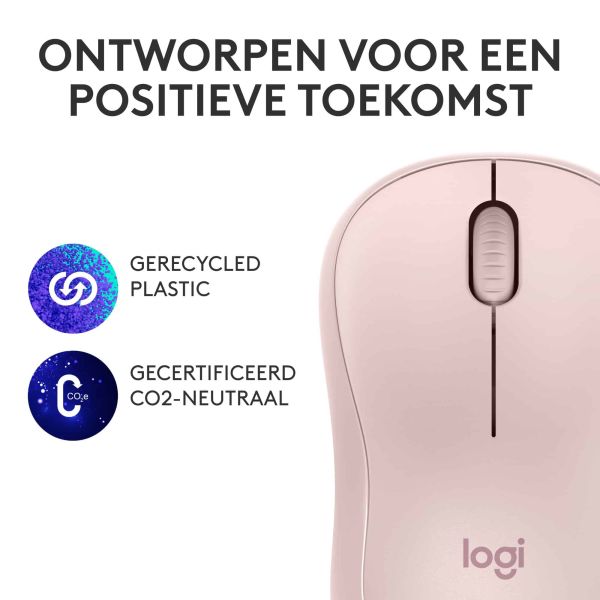 Logitech M240 muis Reizen Ambidextrous Bluetooth (910-007121)