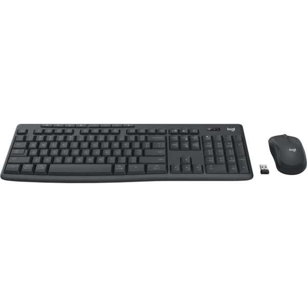 Logitech MK370 Combo for Business toetsenbord Inclusief muis RF-draadloos + Bluetooth QWERTY UK International Grafiet (920-012073)