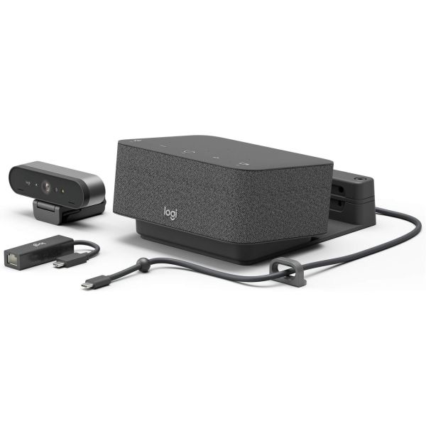 Logitech Logi Dock Focus Room kit UC video conferencing systeem 1 persoon/personen Gepersonaliseerde videovergaderingssysteem (991-000463) Logitech Logi Dock Focus Room kit UC video conferencing systeem 1 persoon/personen Gepersonaliseerde videovergaderingssysteem (991-000463)