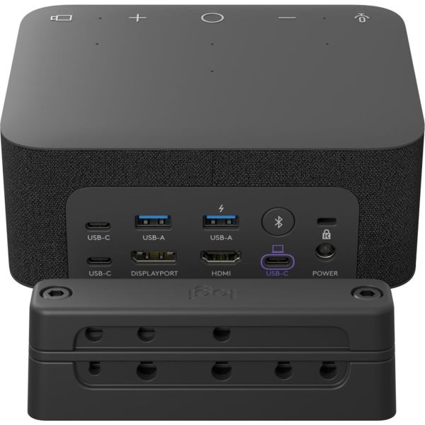 Logitech Logi Dock Focus Room kit UC video conferencing systeem 1 persoon/personen Gepersonaliseerde videovergaderingssysteem (991-000463)