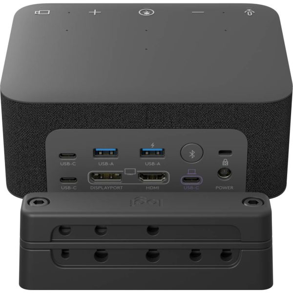 Logitech Logi Dock Focus Room kit Teams video conferencing systeem 1 persoon/personen Gepersonaliseerde videovergaderingssysteem (991-000464)