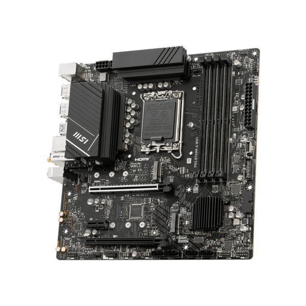 MSI PRO B760M-A WIFI moederbord Intel B760 LGA 1700 micro ATX (7D99-007R)