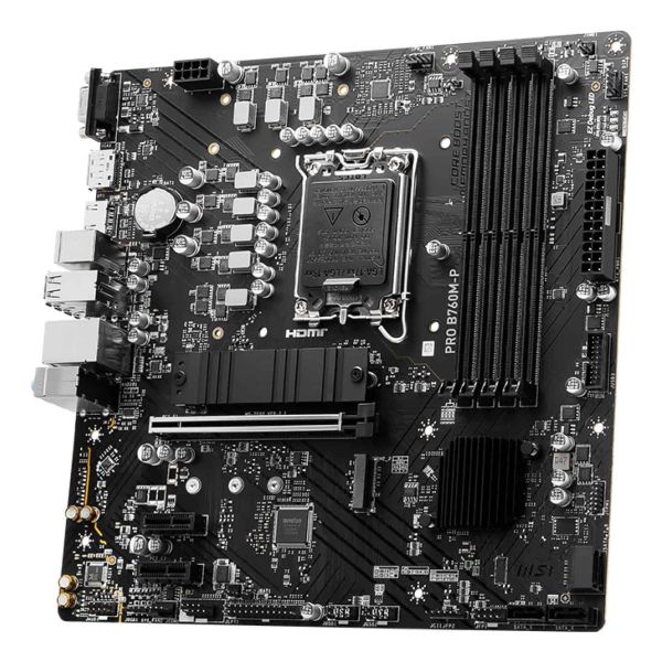 MSI PRO B760M-P moederbord Intel B760 LGA 1700 micro ATX (7E02-009R)