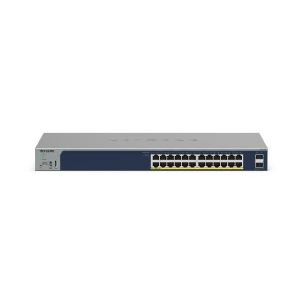 NETGEAR GS724TPv3 Managed L2 Gigabit Ethernet (10/100/1000) Power over Ethernet (PoE) Grijs (GS724TPP-300EUS)
