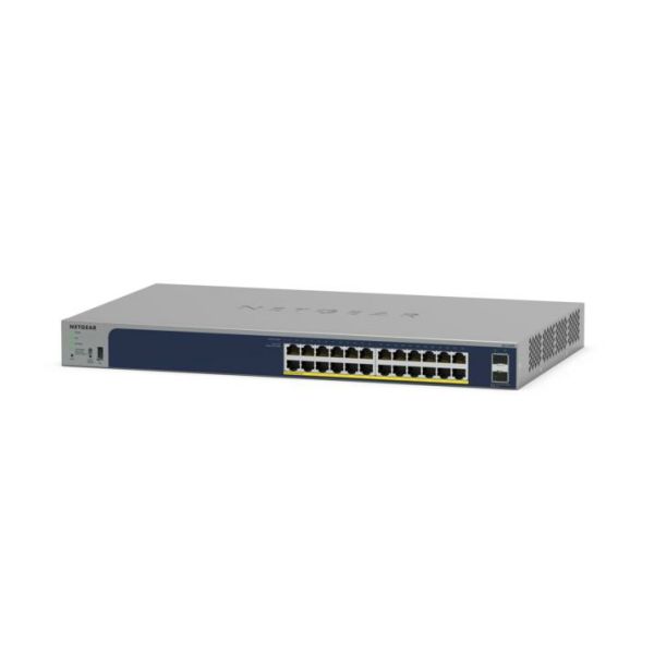 NETGEAR GS724TPv3 Managed L2 Gigabit Ethernet (10/100/1000) Power over Ethernet (PoE) Grijs (GS724TPP-300EUS) NETGEAR GS724TPv3 Managed L2 Gigabit Ethernet (10/100/1000) Power over Ethernet (PoE) Grijs (GS724TPP-300EUS)
