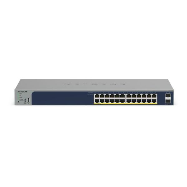 NETGEAR GS724TPv3 Managed L2 Gigabit Ethernet (10/100/1000) Power over Ethernet (PoE) Grijs (GS724TPP-300EUS)