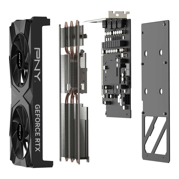 PNY GeForce RTX 4060 Ti Dual NVIDIA 8 GB GDDR6 (VCG4060T8DFXPB1)
