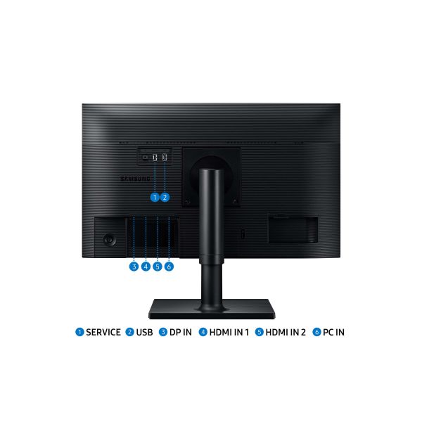 Samsung T45F computer monitor 68,6 cm (27") 1920 x 1080 Pixels Full HD LED Zwart (LF27T450FZU)