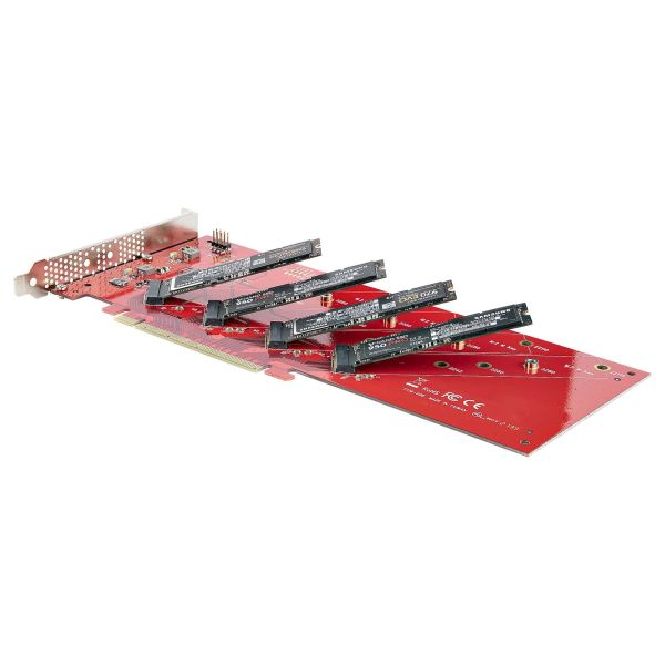 StarTech.com QUAD-M2-PCIE-CARD-B interfacekaart/-adapter Intern M.2 (QUAD-M2-PCIE-CARD-B) StarTech.com QUAD-M2-PCIE-CARD-B interfacekaart/-adapter Intern M.2 (QUAD-M2-PCIE-CARD-B)