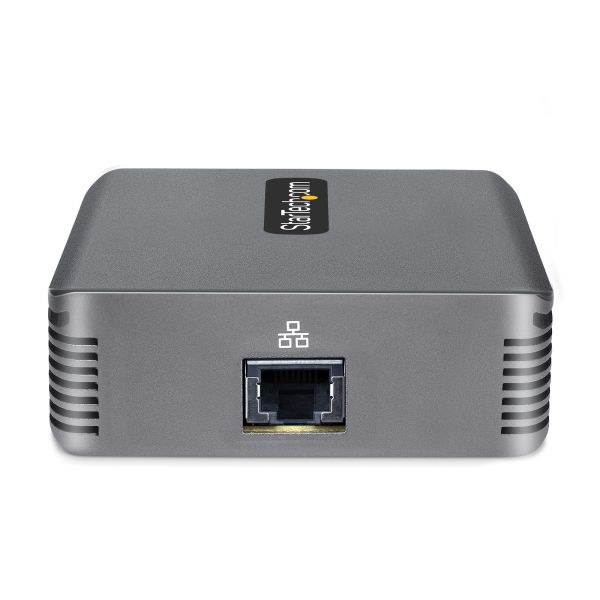 StarTech.com Thunderbolt 3 naar Ethernet Adapter, 10GbE Adapter, Multi-Gigabit, Thunderbolt 3 naar RJ45 Netwerk Adapter, 10GBASE-T/5-2.5GBASE-T NIC, 10G Netwerk Adapter met TB3 Gecertificeerde Kabel, Win/Mac (TB310G2)