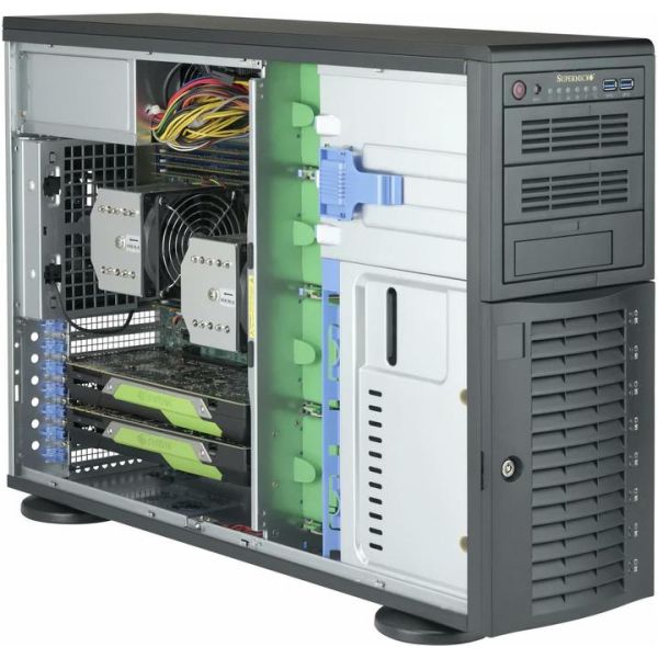 Super Micro Supermicro 1U 4x3.5 hot-swap SAS3/SATA3 2x860W (CSE-815BTQC-R860W)