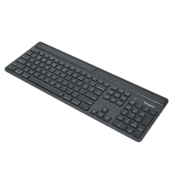 Targus Sustainable Energy Harvesting EcoSmart toetsenbord Bluetooth QWERTY Scandinavisch Zwart (AKB868NO)