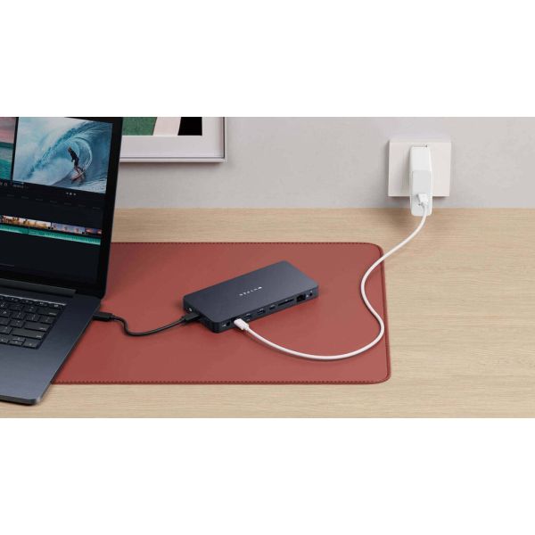 Targus HyperDrive Next Bedraad USB 3.2 Gen 2 (3.1 Gen 2) Type-C Blauw (HD7001GL)