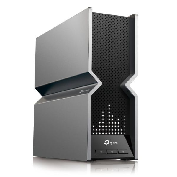 TP-Link Archer BE800 draadloze router Multi-Gigabit Ethernet Tri-band (2,4 GHz / 5 GHz / 6 GHz) Zwart, Roestvrijstaal (ARCHER BE800) TP-Link Archer BE800 draadloze router Multi-Gigabit Ethernet Tri-band (2,4 GHz / 5 GHz / 6 GHz) Zwart, Roestvrijstaal (ARCHER BE800)