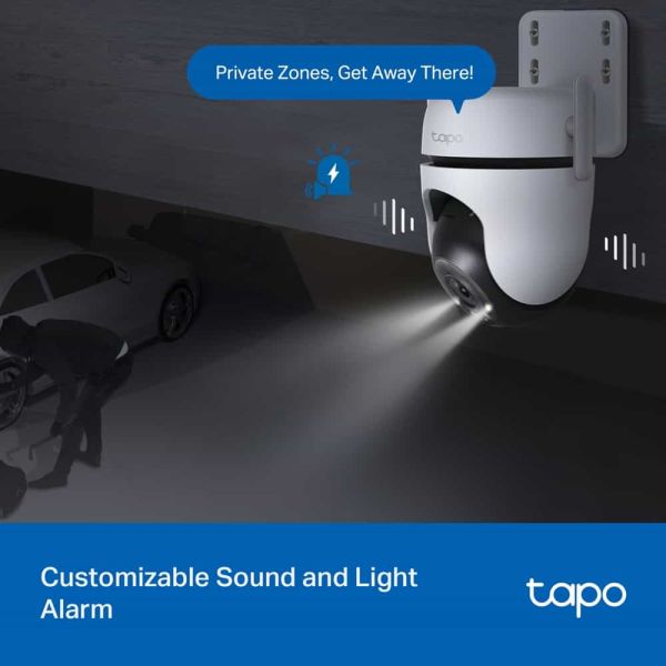 TP-Link Tapo C520WS Dome IP-beveiligingscamera Binnen & buiten 2560 x 1440 Pixels Plafond (TAPO C520WS)