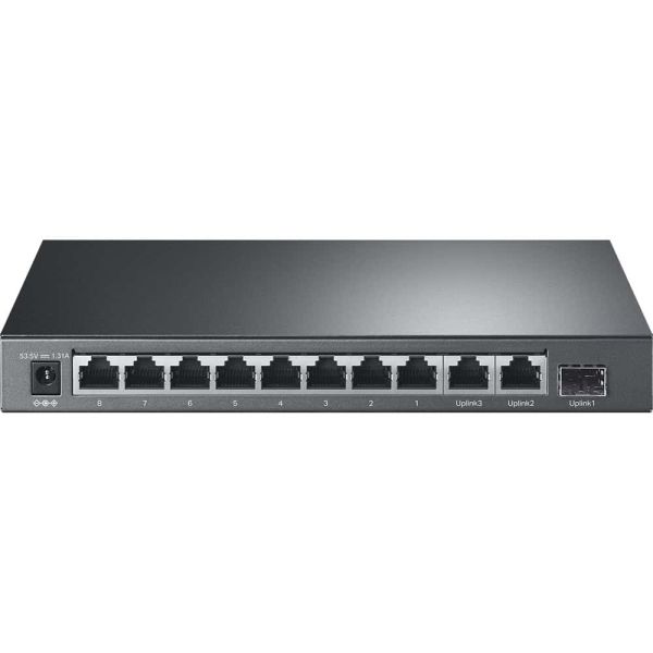 TP-Link TL-SL1311P netwerk-switch Fast Ethernet (10/100) Power over Ethernet (PoE) Zwart (TL-SL1311P)