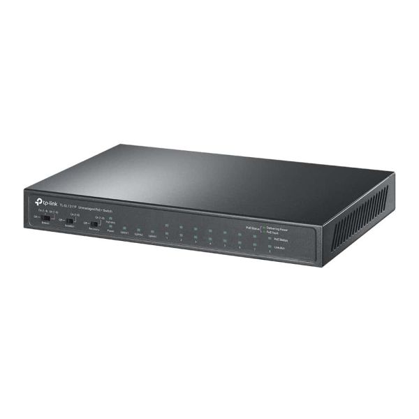 TP-Link TL-SL1311P netwerk-switch Fast Ethernet (10/100) Power over Ethernet (PoE) Zwart (TL-SL1311P)