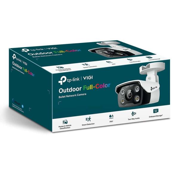 TP-Link VIGI C330(2.8mm) Bullet IP-beveiligingscamera Buiten 2304 x 1296 Pixels Plafond/muur/paal (VIGI C330(2.8MM))