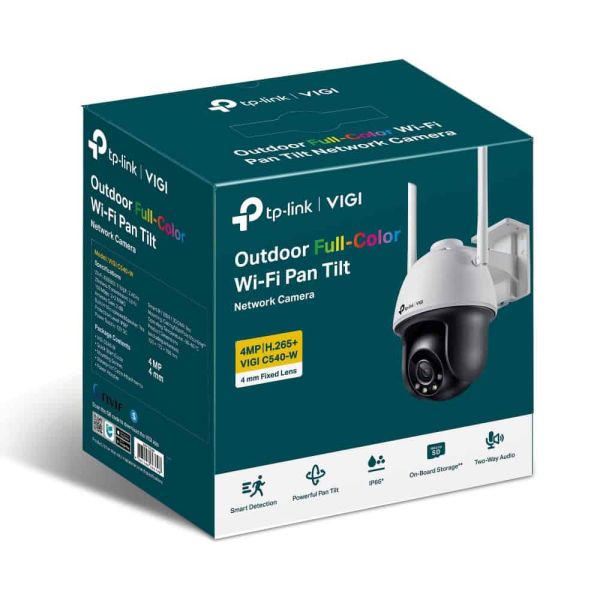 TP-Link VIGI C540-W V1 Torentje IP-beveiligingscamera Binnen & buiten 2560 x 1440 Pixels Plafond/muur (VIGI C540-W(4MM))