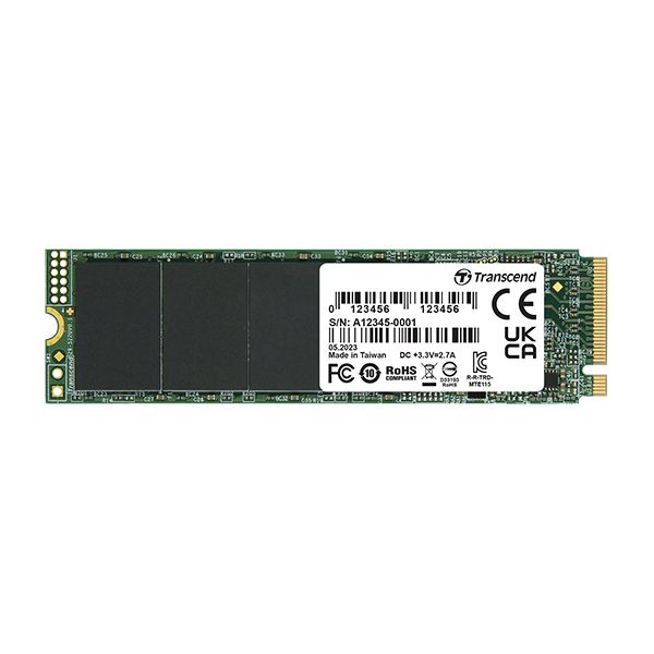 Transcend 115S M.2 500 GB PCI Express 3.0 3D NAND NVMe (TS500GMTE115S)