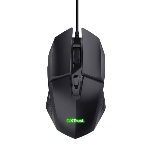 Trust GXT 109 Felox Gaming Muis - Verlichte gamingmuis – 6 programmeerbare knoppen – 6400 DPI – Zwart (25036) Trust GXT 109 Felox Gaming Muis - Verlichte gamingmuis – 6 programmeerbare knoppen – 6400 DPI – Zwart (25036)