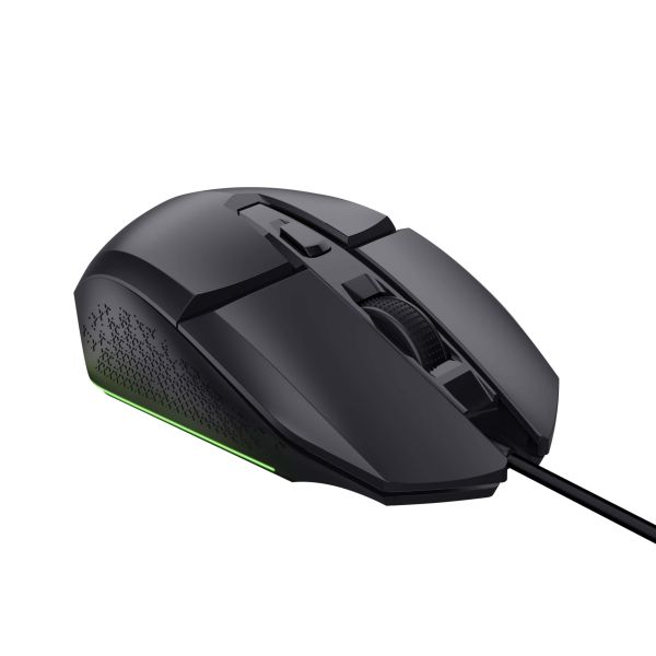 Trust GXT 109 Felox Gaming Muis - Verlichte gamingmuis – 6 programmeerbare knoppen – 6400 DPI – Zwart (25036) Trust GXT 109 Felox Gaming Muis - Verlichte gamingmuis – 6 programmeerbare knoppen – 6400 DPI – Zwart (25036)