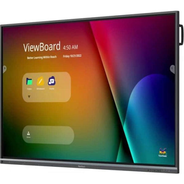 Viewsonic IFP8650-5F interactive whiteboard 2,18 m (86") 3840 x 2160 Pixels Touchscreen Zwart HDMI (IFP8650-5F)