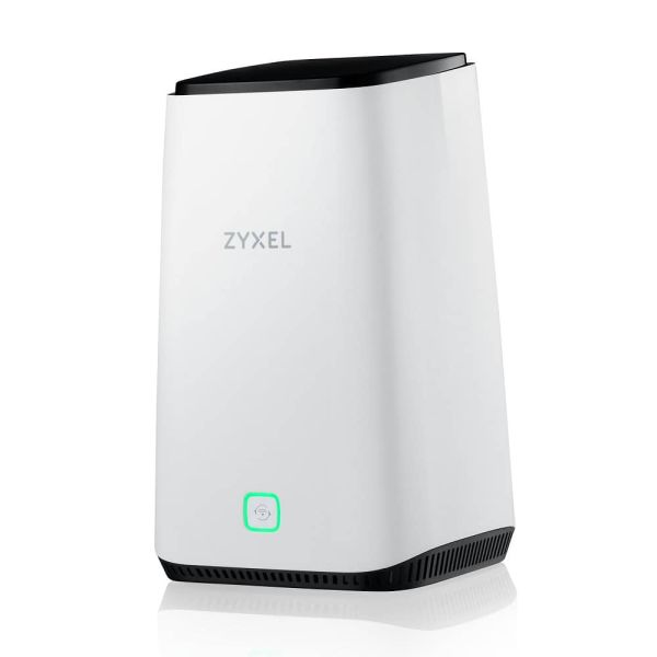 Zyxel FWA510 draadloze router Multi-Gigabit Ethernet Tri-band (2.4 GHz / 5 GHz / 5 GHz) 5G Zwart, Wit (FWA-510-EU0102F)
