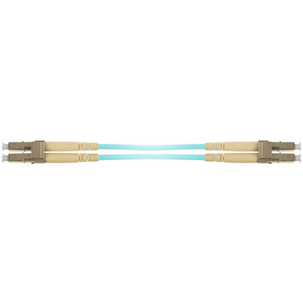 ACT RL3451 Glasvezel kabel 1,5 m 2x LC OM3 Aqua-kleur (RL3451)
