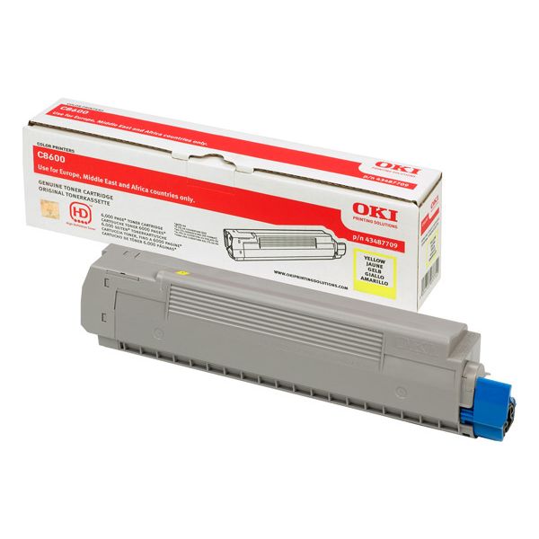 OKI 43487709 tonercartridge 1 stuk(s) Origineel Geel (43487709) OKI 43487709 tonercartridge 1 stuk(s) Origineel Geel (43487709)