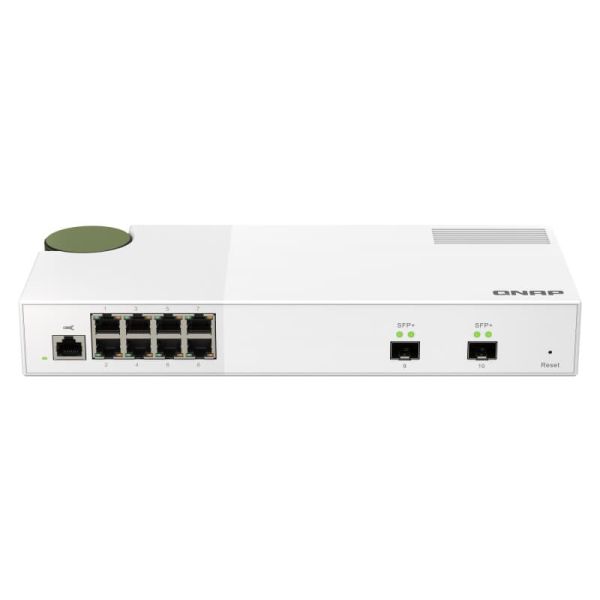 QNAP QSW-M2108-2S netwerk-switch Managed L2 2.5G Ethernet (100/1000/2500) Grijs (QSW-M2108-2S) QNAP QSW-M2108-2S netwerk-switch Managed L2 2.5G Ethernet (100/1000/2500) Grijs (QSW-M2108-2S)