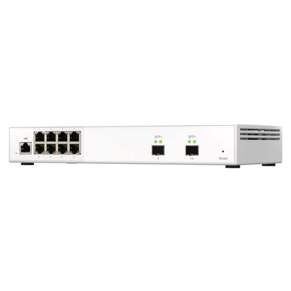 QNAP QSW-M2108-2S netwerk-switch Managed L2 2.5G Ethernet (100/1000/2500) Grijs (QSW-M2108-2S) QNAP QSW-M2108-2S netwerk-switch Managed L2 2.5G Ethernet (100/1000/2500) Grijs (QSW-M2108-2S)