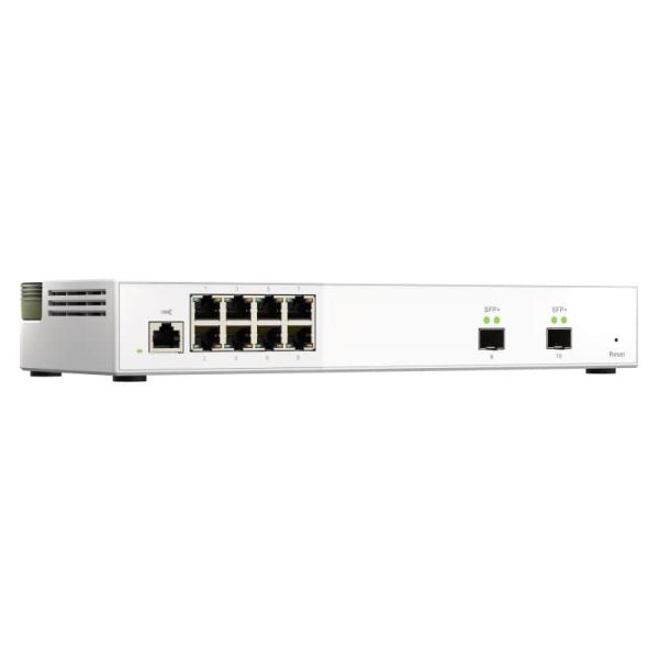 QNAP QSW-M2108-2S netwerk-switch Managed L2 2.5G Ethernet (100/1000/2500) Grijs (QSW-M2108-2S) QNAP QSW-M2108-2S netwerk-switch Managed L2 2.5G Ethernet (100/1000/2500) Grijs (QSW-M2108-2S)