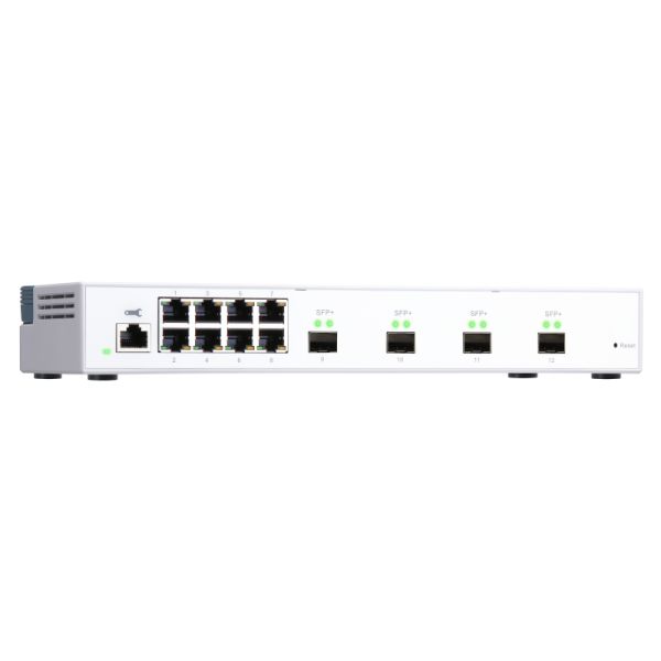 QNAP QSW-M408S netwerk-switch Managed L2 Gigabit Ethernet (10/100/1000) Wit (QSW-M408S)