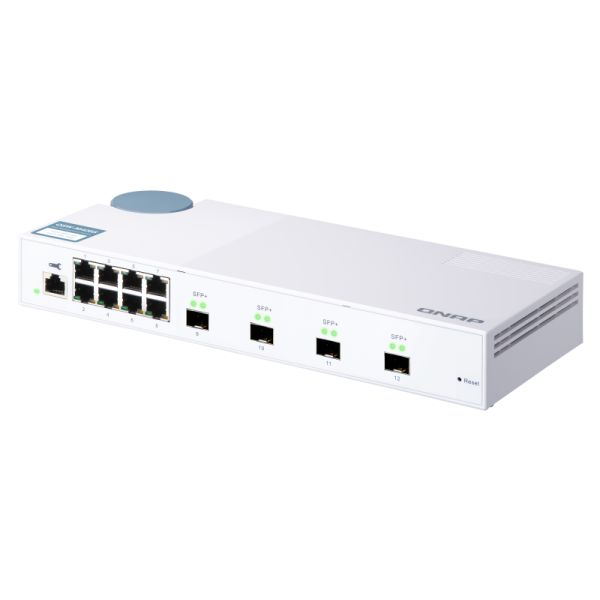 QNAP QSW-M408S netwerk-switch Managed L2 Gigabit Ethernet (10/100/1000) Wit (QSW-M408S)