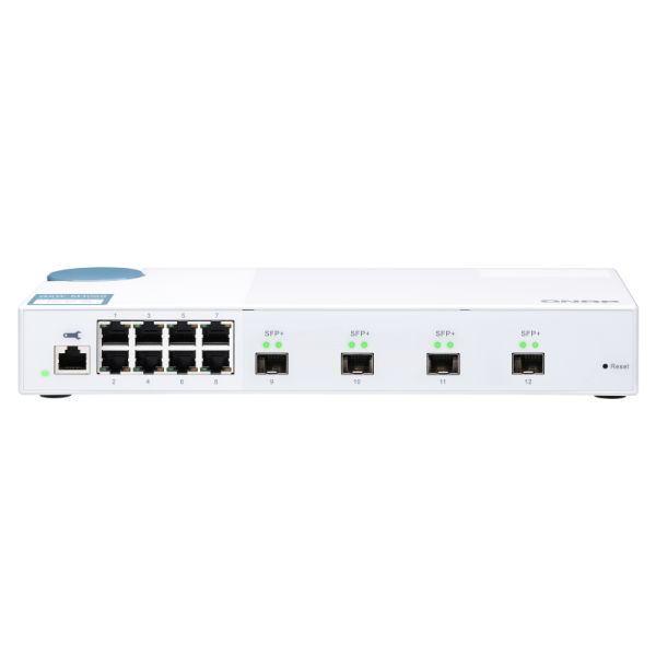 QNAP QSW-M408S netwerk-switch Managed L2 Gigabit Ethernet (10/100/1000) Wit (QSW-M408S)