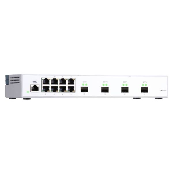 QNAP QSW-M408S netwerk-switch Managed L2 Gigabit Ethernet (10/100/1000) Wit (QSW-M408S)