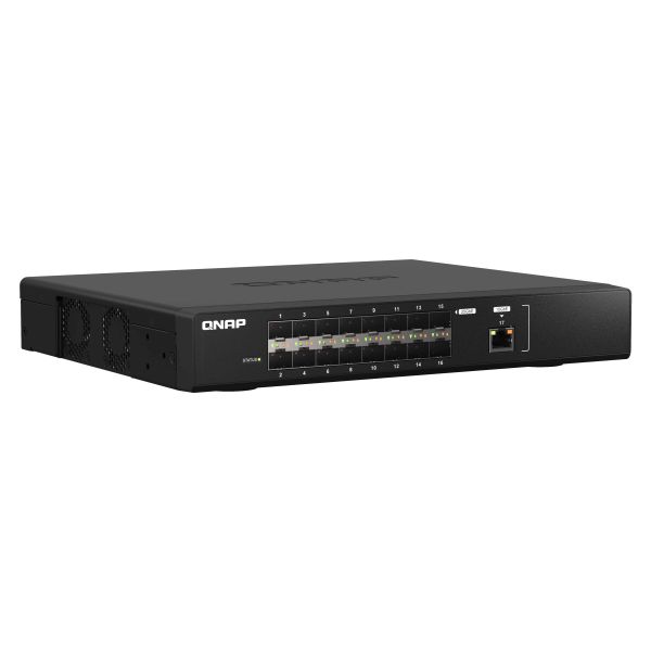 QNAP QSW-M5216-1T netwerk-switch Managed L2 Zwart (QSW-M5216-1T)