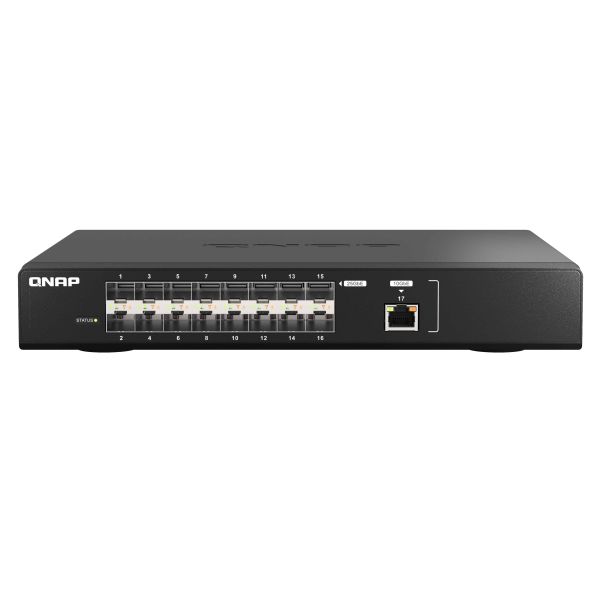 QNAP QSW-M5216-1T netwerk-switch Managed L2 Zwart (QSW-M5216-1T)