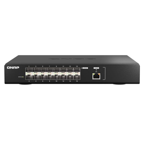 QNAP QSW-M5216-1T netwerk-switch Managed L2 Zwart (QSW-M5216-1T)