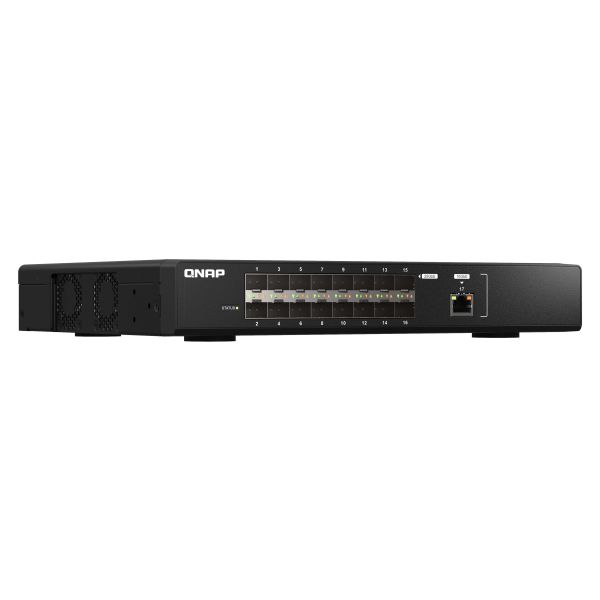 QNAP QSW-M5216-1T netwerk-switch Managed L2 Zwart (QSW-M5216-1T)