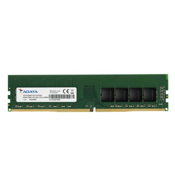 ADATA AD4U26668G19-SGN geheugenmodule 8 GB 1 x 8 GB DDR4 2666 MHz (AD4U26668G19-SGN)