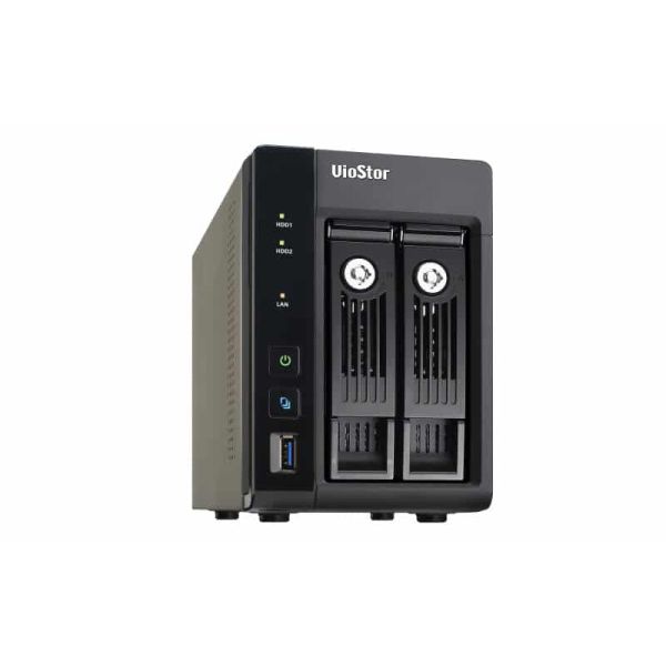 QNAP QVP-21A data-opslag-server NAS Tower Intel® Celeron® J1900 8 GB DDR3L 0 TB QVR Pro OS (QVP) Zwart (QVP-21A)
